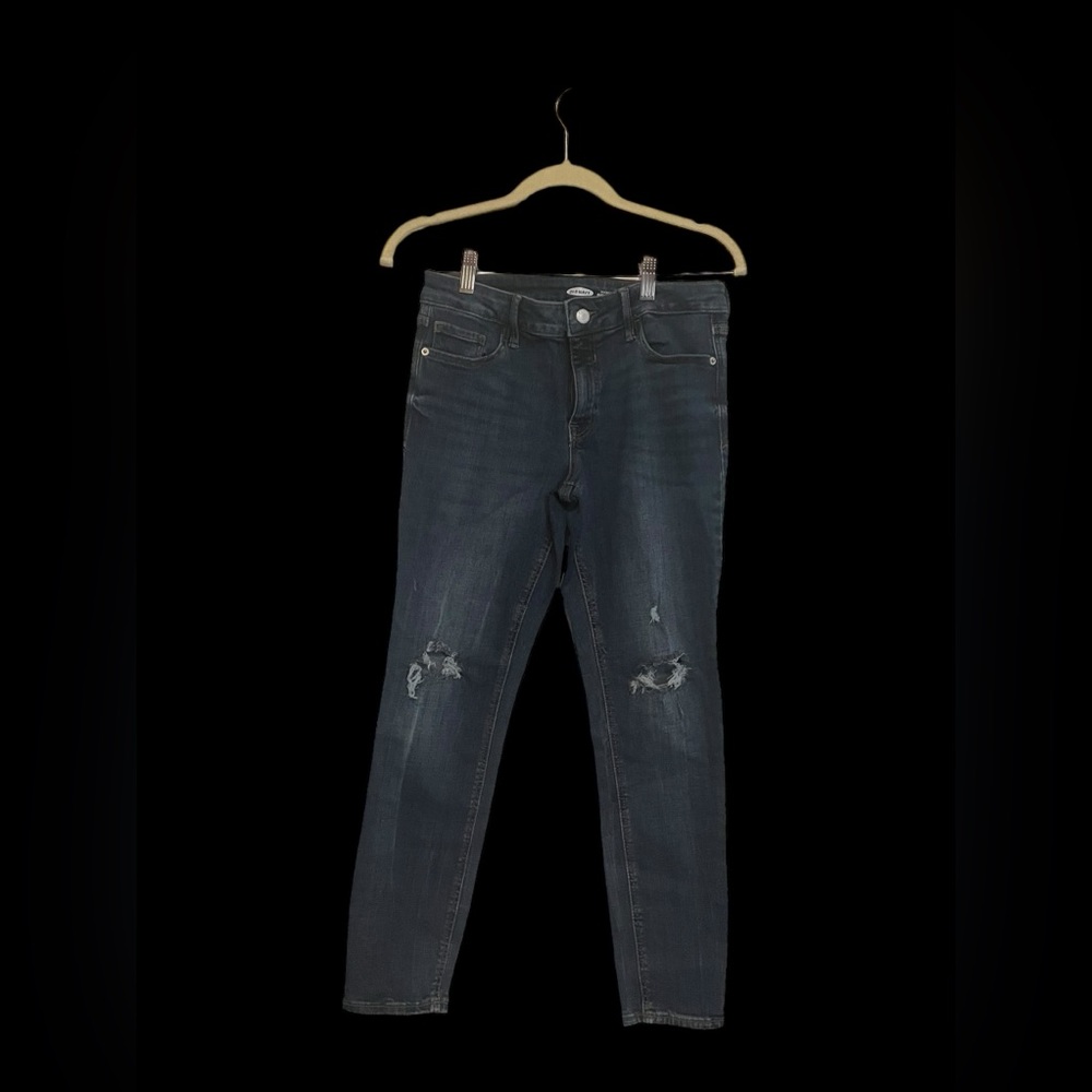 Old Navy Women’s Rockstar Super Skinny Mid-Rise Jeans - Size 6 Short
